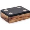 Bizzotto Decorazione Carte Fortune 11,3 x 8,3 Cm Nero