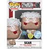 Funko Pop! Animation: FMA: B - Scar - Glow in The Dark - Full Metal Alchemist - Esclusiva Amazon - Figura in Vinile da Collezione - Idea Regalo - Merchandising Ufficiale - Anime Fans