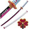 kljhld Spada Katana in bambù, animazione, Demon Slayer, Katana-Tomioka Giyuu, Katana, 103 cm