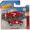 Hot Wheels - Austin Mini Cooper S - JJK94 - Then and Now 1/10 - Short Card - Rosso - Modello con licenza ufficiale - Mattel 2026 (71/250) - 1:64