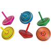 GICO Trotola a spirale in legno per bambini, set da 6 pezzi, altezza 4 cm, diametro 3,5 cm - 6473