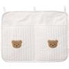 Generico Borsa Portaoggetti Per Culla - Tasca Organizer Per Lettino Per Bambini, Porta Cameretta, Accessorio Da Appendere, Contenitore Per Giocattoli Per Passeggino, Custodia Per Oggetti Essenziali Per