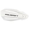 POLISPORT 8308500030 - Paramani BULLIT 1 punto di fissaggio MX-Style in plastica con kit di montaggio incluso compatible con motocicletas Kawasaki en color bianco