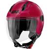GIVI casco demi jet 11.7 rosso H117BR30059 taglia L