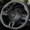 Volantify Coprivolante pelle sintetica nero per VW Golf 6 GTI Polo GTI Passat CC