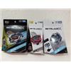 Takara Tomy Beyblade X UX-00 Scorpio Spear 0-70Z Metal Coat Magenta Event Limited Set di 3