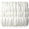 ericotry 100 Piume Bianche da 15,2 - 22,9 cm per casa, Matrimonio, Compleanno, Natale, Decorazione per Feste in Piuma d'Oca, Accessori Fai da Te, Grandi Piume