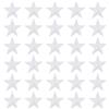 PATIKIL Toppe A Stella Da Cucire A Ferro, 30 Pc Toppe Ricamate A Stella Applicazioni Decorazioni Per Riparazione Abbigliamento Giacche Cappello Zaino, Bianco, 1 x 1