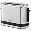 WMF Tostapane per 1 Fetta 04.1410.0011 KITCHENminis Acciaio Inox 600 Watt, 7 Livelli di Tostatura, Salvaspazio
