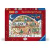 RAVENSBURGER 01268 PUZZLE DA 1000 PZ. IL LABORATORIO DI BABBO NATALE