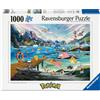 RAVENSBURGER 02035 PUZZLE DA 1000 PZ. POKEMON BREAKOUT VAPOREON E IL MARE