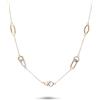 ALFIERI & ST. JOHN Collana atena in oro con diamanti ct. 0,31