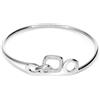 ALFIERI & ST. JOHN Bracciale atena rigido in oro con diamanti ct. 0,19