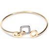 ALFIERI & ST. JOHN Bracciale atena in oro con diamanti ct. 0,19