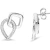 ALFIERI & ST. JOHN Orecchini atena in oro con diamanti ct. 0,12