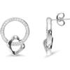 ALFIERI & ST. JOHN Orecchini atena in oro con diamanti ct. 0,30