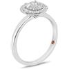ALFIERI & ST. JOHN Anello in oro con diamanti ct. 0,35