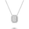 ALFIERI & ST. JOHN Collana in oro allure con diamanti ct. 0,33