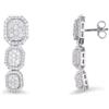 ALFIERI & ST. JOHN Orecchini trilogy allure con diamanti ct. 2,00
