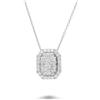 ALFIERI & ST. JOHN Collana in oro allure con diamanti ct. 1