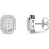 ALFIERI & ST. JOHN Orecchini in oro allure con diamanti ct. 0,66