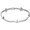 ALFIERI & ST. JOHN Bracciale tennis la croce con diamanti