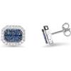 ALFIERI & ST. JOHN Orecchini in oro allure con zaffiri e diamanti