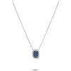 ALFIERI & ST. JOHN Collana allure con zaffiri e diamanti