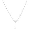 ALFIERI & ST. JOHN Collana foglie con diamanti ct. 0,21