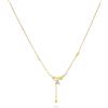 ALFIERI & ST. JOHN Collana foglie con diamanti ct. 0,21