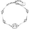 BROSWAY Bracciale chakra in acciaio con albero della vita e zirconi