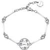 BROSWAY Bracciale chakra in acciaio lettera a