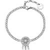 BROSWAY Bracciale chakra in acciaio e acchiappasogni