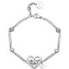 BROSWAY Bracciale chakra in acciaio con cuore