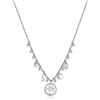 BROSWAY Collana chakra in acciaio e albero della vita
