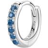 BROSWAY Mono orecchino in argento con zirconi azzurri