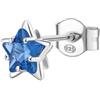 BROSWAY Mono orecchino fancy in argento a stella