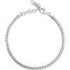 BROSWAY Bracciale tennis Brosway della collezione Fancy tennis in argento 925/1000 rodiato con zirconi di colore bianco. Misura 18 cm
