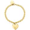 S'AGAPO' Bracciale stellar con pendente a cuore
