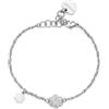 S'AGAPO' Bracciale aurora con fiore e cristalli