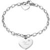 S'AGAPO' Bracciale best friend con cuore