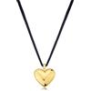 S'AGAPO' Collana stellar con pendente a cuore