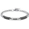 S'AGAPO' Bracciale titan color argento