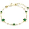 SWAROVSKI Bracciale collezione imber con cristalli colore verde