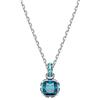 SWAROVSKI Collana birthstone con cristalli blu