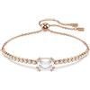 SWAROVSKI Bracciale matrix con cristalli bianchi