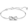 SWAROVSKI Bracciale hyperbola con cristalli bianchi