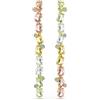 SWAROVSKI Orecchini gema con cristalli multicolore
