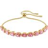 SWAROVSKI Bracciale matrix con cristalli rosa