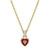 SWAROVSKI Collana stilla con cristalli rossi